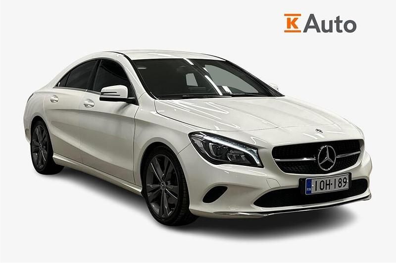 Valkoinen Käytetty 2018 Mercedes CLA180 Business Sedan | 21 790 € (Perustarjous) - Kuva 1/3