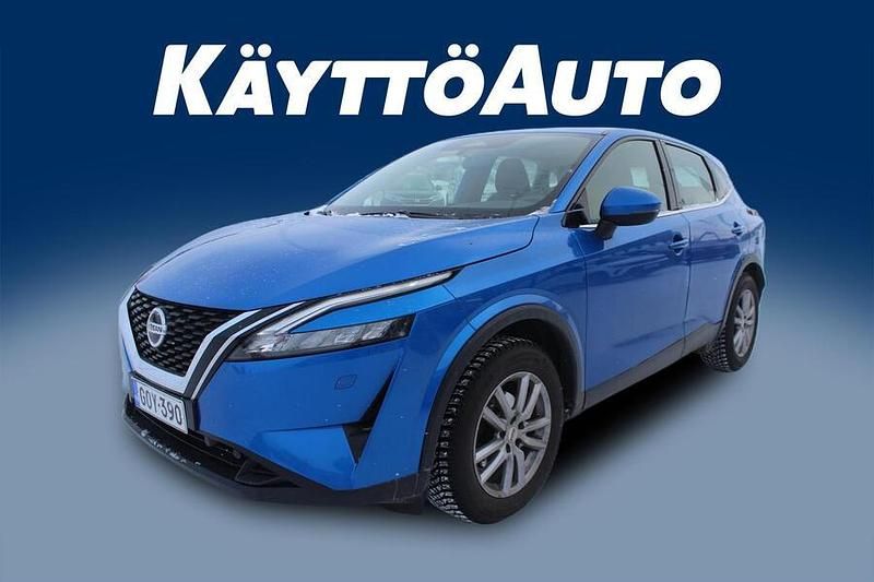 Käytetty Nissan Qashqai Acenta 140 HP (102 kW) 2022 Sininen Katumaasturi