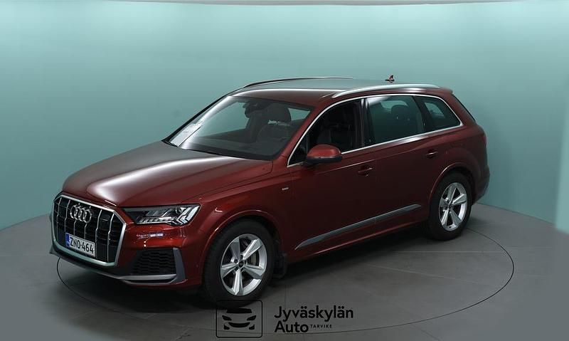 Punainen Käytetty 2020 Audi Q7 Business Katumaasturi | 43 900 € (Perustarjous) - Kuva 1/3