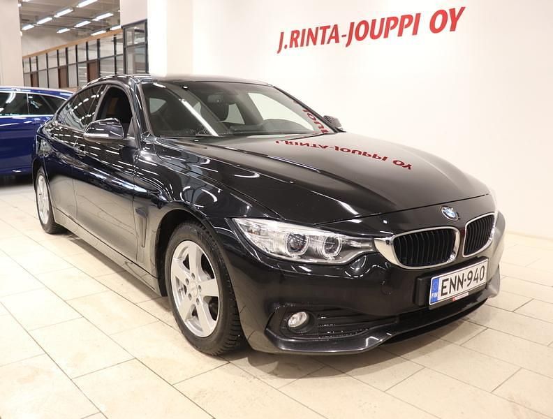 Käytetty BMW 418 Gran Coupé M Sport 143 HP (105 kW) 2015 Musta Coupe - kaksiovinen