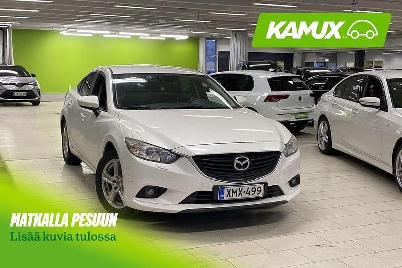 Valkoinen Käytetty 2013 Mazda 6 Touring Sedan | 9 880 € (Perustarjous) - Kuva 1/4
