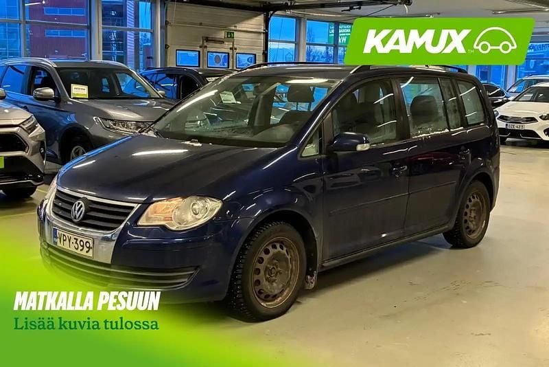 Käytetty VW Touran Trendline 190 HP (139 kW) 2008 Sininen Tila-auto