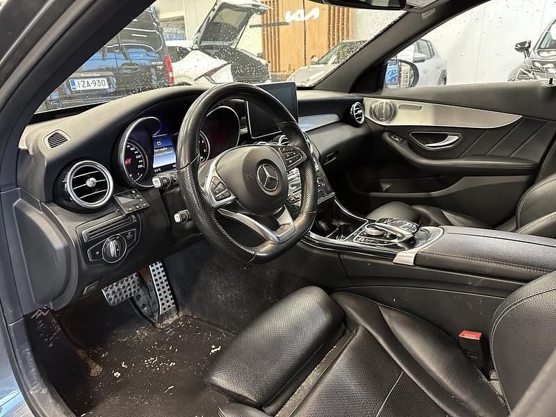 Käytetty Mercedes C220 Business 170 HP (125 kW) 2017 Harmaa Farmari