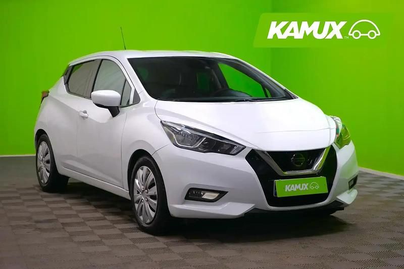 Käytetty Nissan Micra Acenta 90 HP (66 kW) 2017 Valkoinen Viistoperä