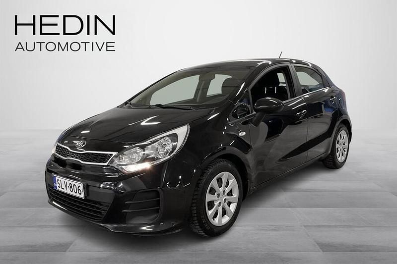 Musta Käytetty 2015 Kia Rio LX Viistoperä | 5 690 € (Perustarjous) - Kuva 1/3