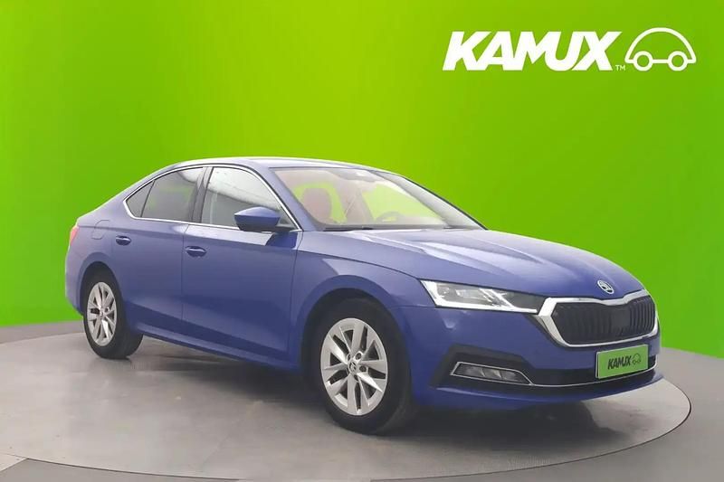 Sininen Käytetty 2021 Skoda Octavia G-TEC Style Sedan | 15 970 € (Supertarjous) - Kuva 1/4