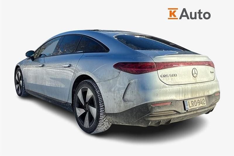 Käytetty Mercedes EQS580 385 kW (524 HP) 2022 Harmaa Sedan