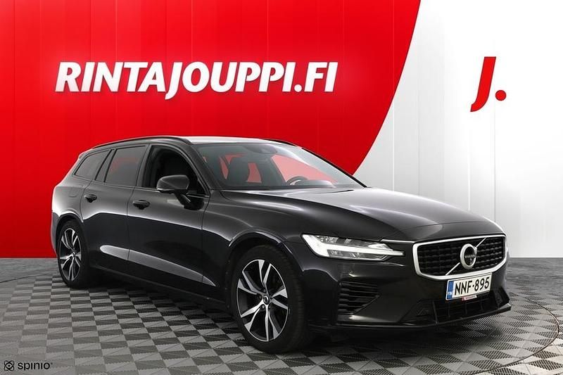 Musta Käytetty 2020 Volvo V60 R-Design Farmari | 23 880 € (Perustarjous) - Kuva 1/3