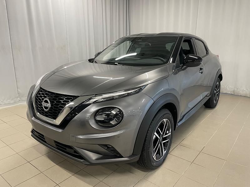 Uusi Nissan Juke N-Connecta 114 HP (83 kW) 2025 Harmaa Katumaasturi