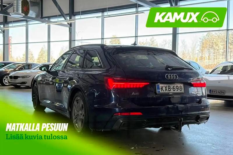 Käytetty Audi A6 S-Line 252 HP (185 kW) 2020 Sininen Farmari