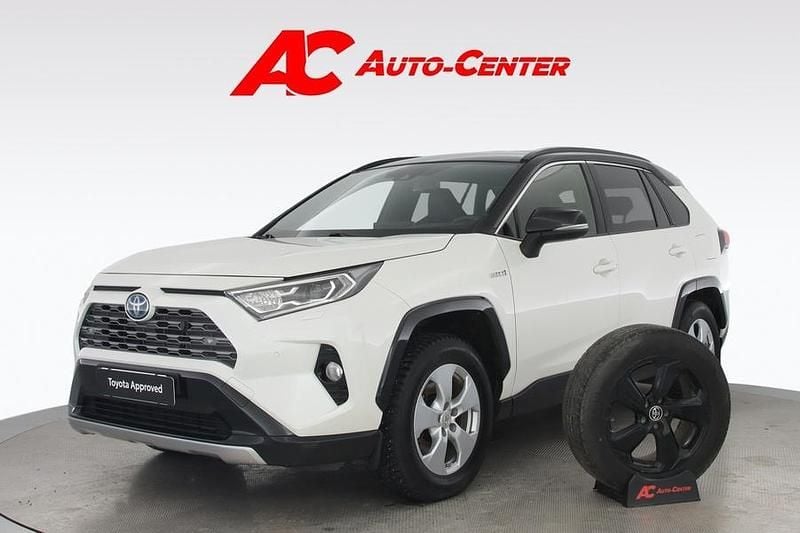 Käytetty Toyota RAV4 Hybrid Style 222 HP (163 kW) 2019 Valkoinen Katumaasturi
