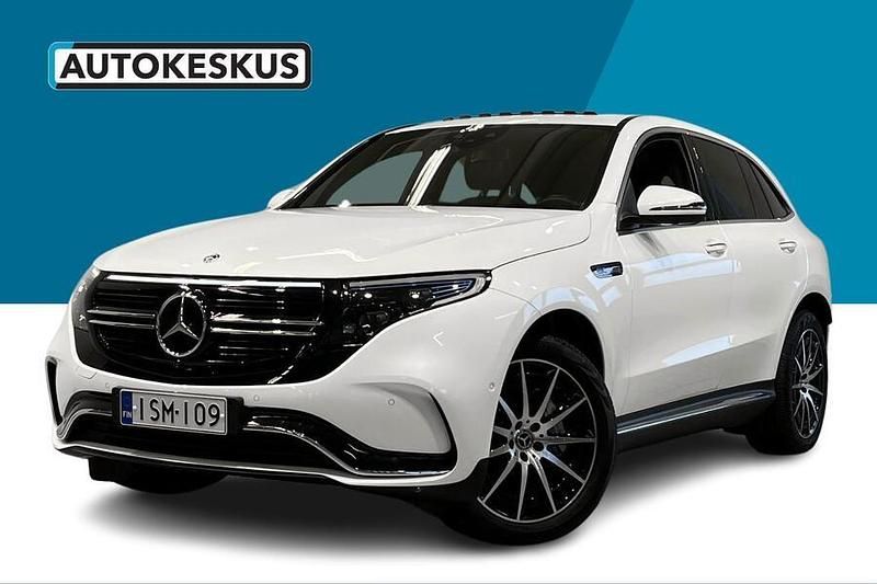 Valkoinen Käytetty 2020 Mercedes EQC400 AMG Katumaasturi | 35 900 € (Perustarjous) - Kuva 1/2