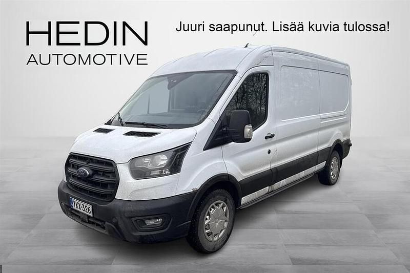 Valkoinen Käytetty 2022 Ford Transit Trend Van | 28 900 € (Hieman kallis) - Kuva 1/4