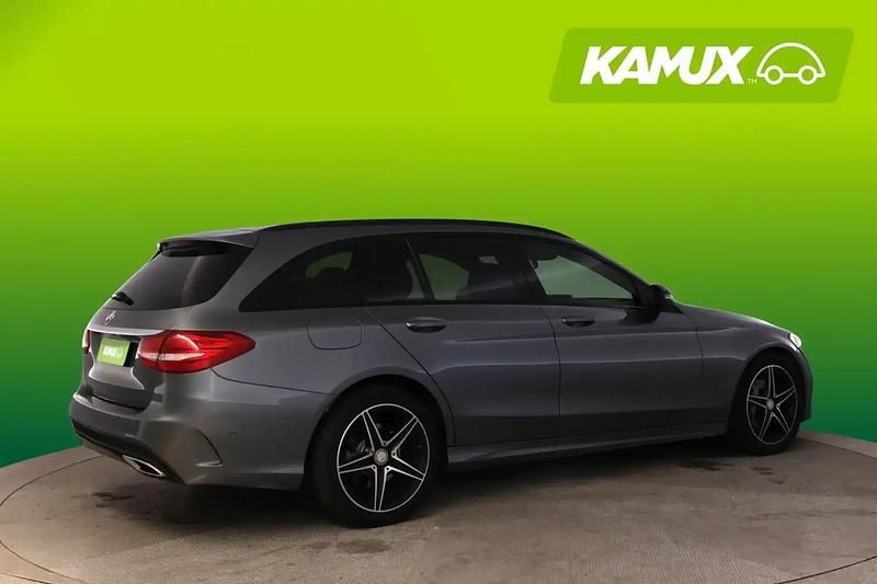 Käytetty Mercedes C220 Business 170 HP (125 kW) 2016 Hopea / harmaa Farmari