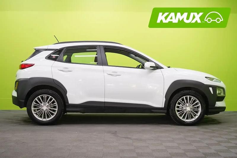 Käytetty Hyundai Kona Comfort 177 HP (130 kW) 2019 Valkoinen Katumaasturi