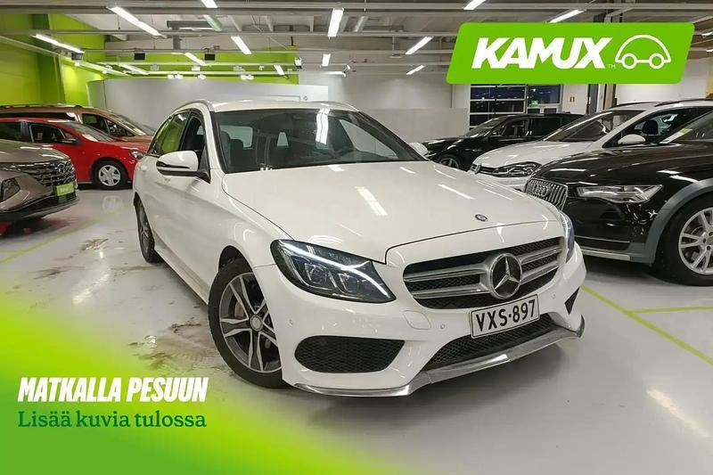 Valkoinen Käytetty 2014 Mercedes C200 Business Farmari | 15 900 € (Kallis) - Kuva 1/4
