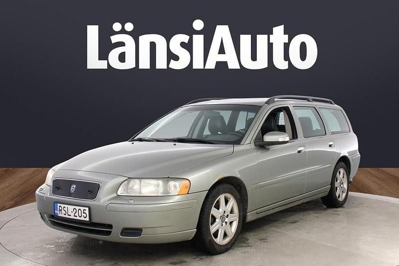 Käytetty Volvo V70 163 HP (119 kW) 2007 Vihreä Farmari