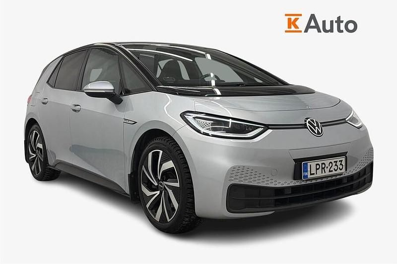 Käytetty VW ID.3 Pro 150 kW (204 HP) 2021 Hopea Viistoperä