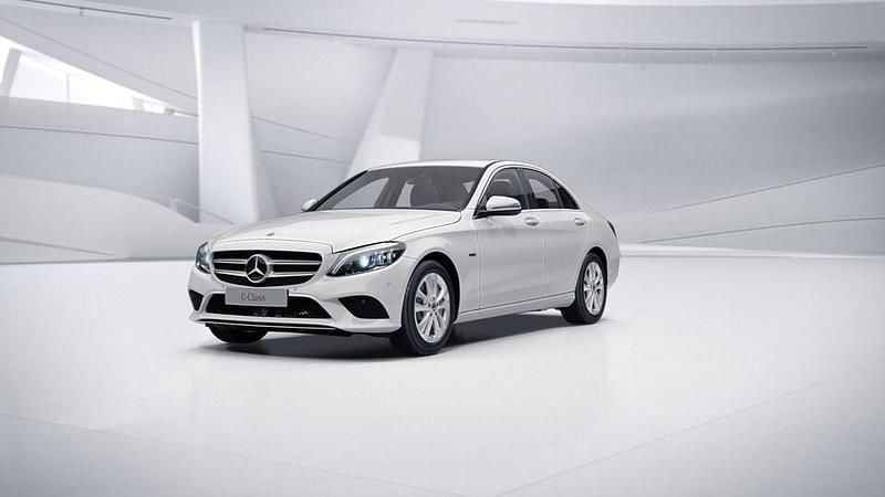 Valkoinen Käytetty 2020 Mercedes C300e Avantgarde Edition Sedan | 25 900 € (Perustarjous) - Kuva 1/4