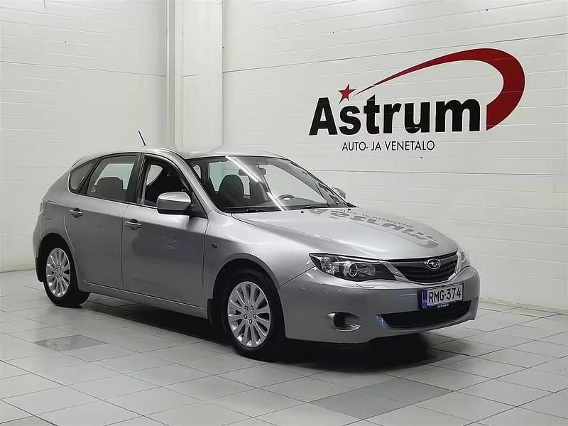 Harmaa Käytetty 2008 Subaru Impreza Farmari | 7 890 € - Kuva 1/4