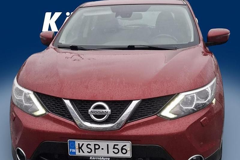 Punainen Käytetty 2017 Nissan Qashqai Acenta Katumaasturi | 12 890 € (Hyvä tarjous) - Kuva 1/4