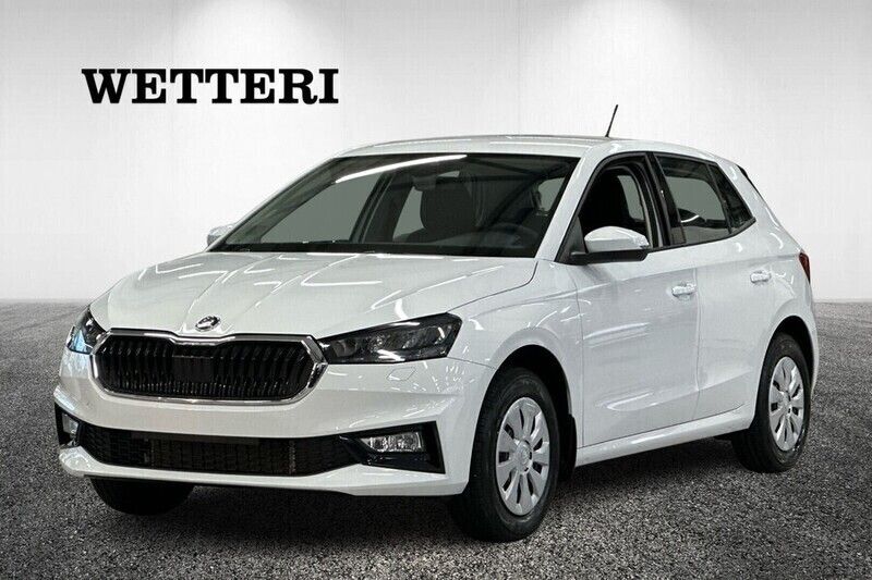 Valkoinen Uusi 2025 Skoda Fabia Selection Viistoperä | 26 408 € (Perustarjous) - Kuva 1/4
