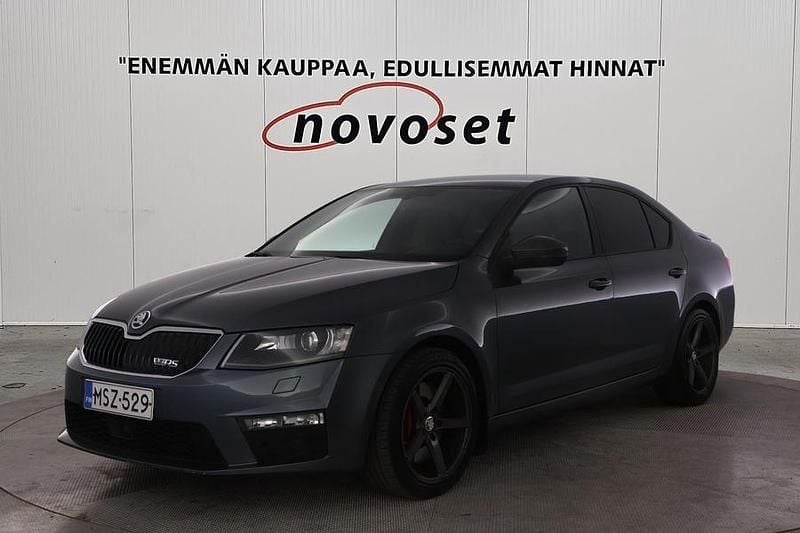 Harmaa Käytetty 2016 Skoda Octavia RS Viistoperä | 14 770 € (Hyvä tarjous) - Kuva 1/4