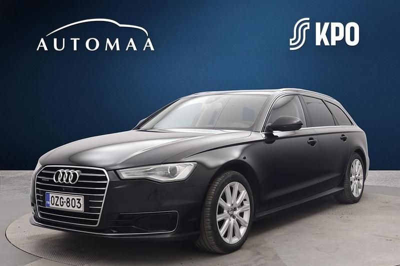 Musta Käytetty 2015 Audi A6 Business Farmari | 19 700 € - Kuva 1/3