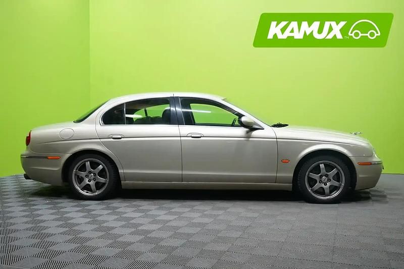 Käytetty Jaguar S-Type S 207 HP (152 kW) 2006 Keltainen / beige Sedan
