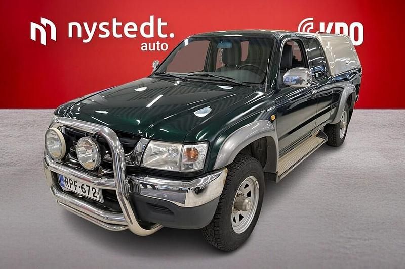 Vihreä Käytetty 2003 Toyota HiLux Nouto | 10 990 € (Supertarjous) - Kuva 1/4