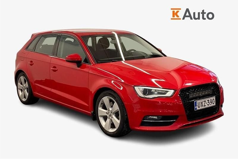 Käytetty Audi A3 Sportback Business 184 HP (135 kW) 2014 Punainen Viistoperä