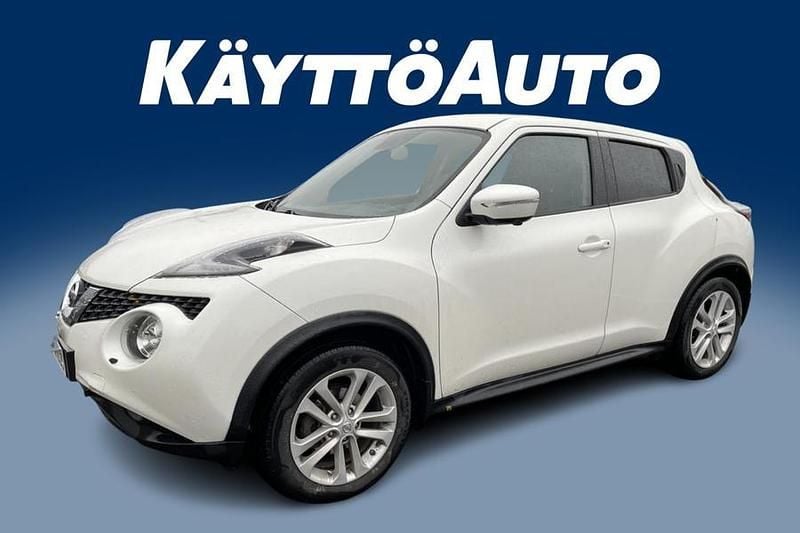 Valkoinen Käytetty 2014 Nissan Juke Acenta Katumaasturi | 6 900 € (Perustarjous) - Kuva 1/1