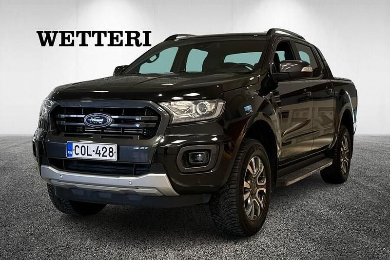 Musta Käytetty 2020 Ford Ranger Wildtrack Nouto | 32 900 € (Hyvä tarjous) - Kuva 1/4