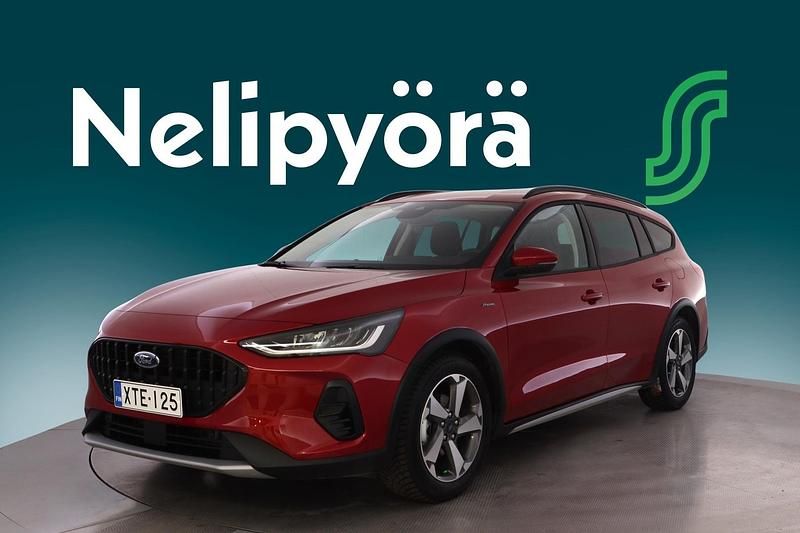 Fantastic red Käytetty 2024 Ford Focus Active Farmari | 34 900 € - Kuva 1/3