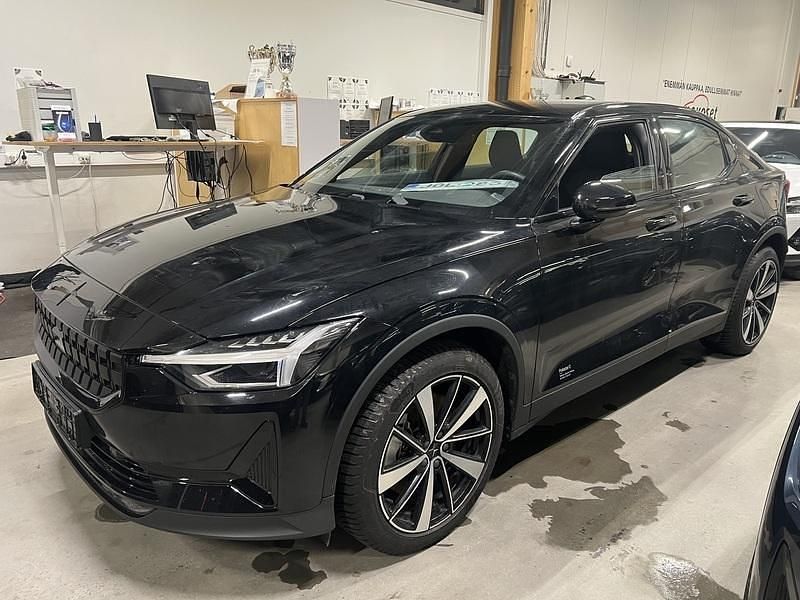 Musta Käytetty 2021 Polestar 2 Standard Range Single Motor Viistoperä | 23 770 € (Hieman kallis) - Kuva 1/3