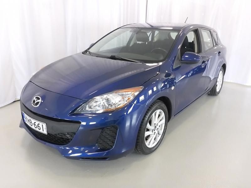 Sininen Käytetty 2013 Mazda 3 Dynamic Viistoperä | 4 950 € (Supertarjous) - Kuva 1/4