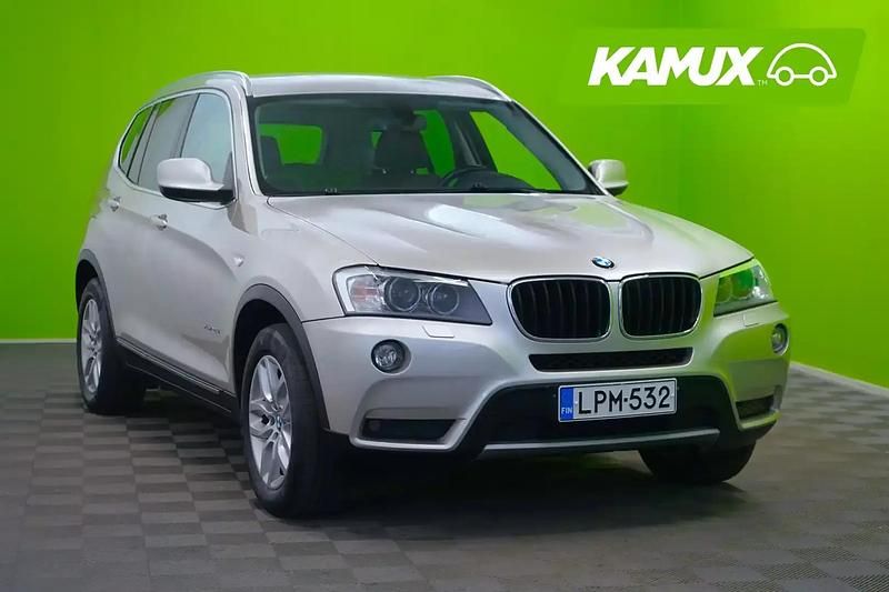 Hopea / harmaa Käytetty 2013 BMW X3 Katumaasturi | 14 690 € (Hyvä tarjous) - Kuva 1/4