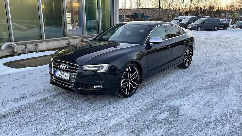 Musta Käytetty 2013 Audi S5 Sportback Advanced Viistoperä | 23 900 € - Kuva 1/1