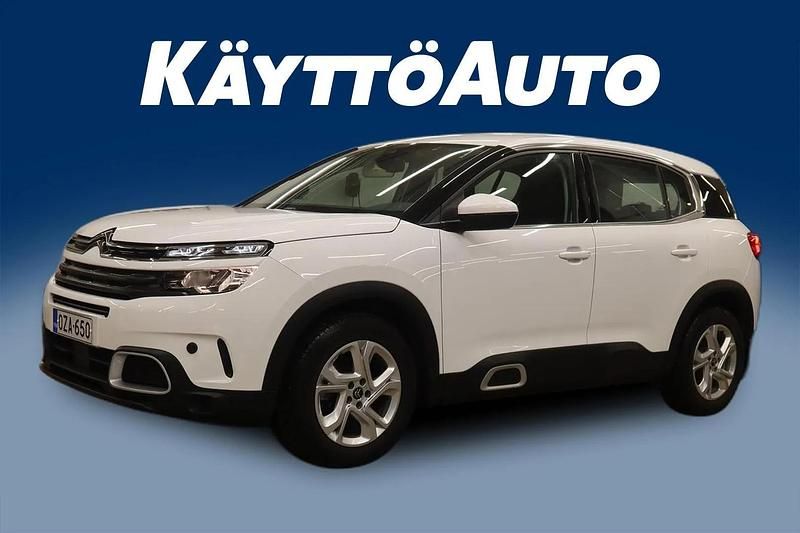 Käytetty Citroën C5 Aircross Live 131 HP (96 kW) 2020 Valkoinen Katumaasturi