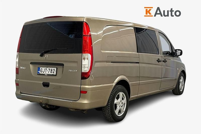 Käytetty Mercedes Vito 163 HP (119 kW) 2011 Ruskea (beige) Van