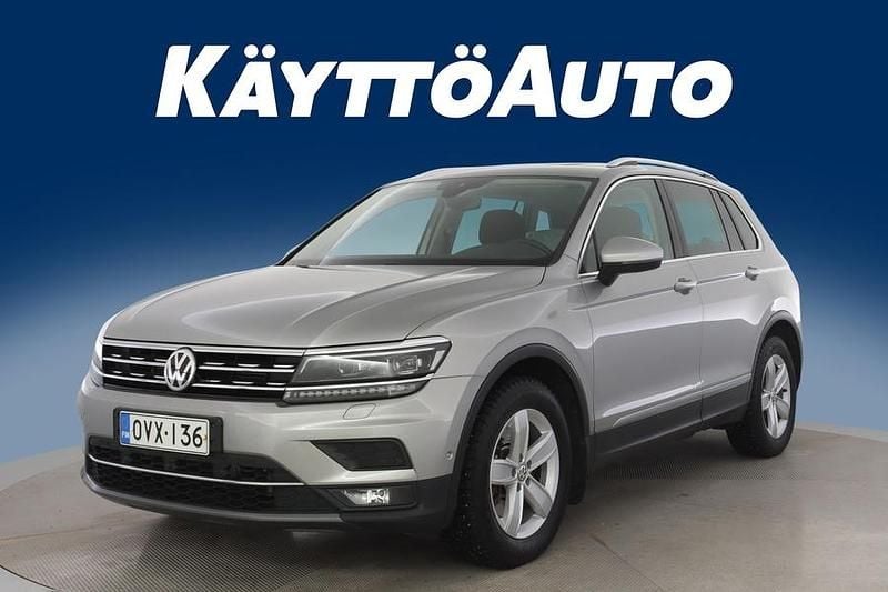 Käytetty VW Tiguan Highline 180 HP (132 kW) 2017 Harmaa Katumaasturi