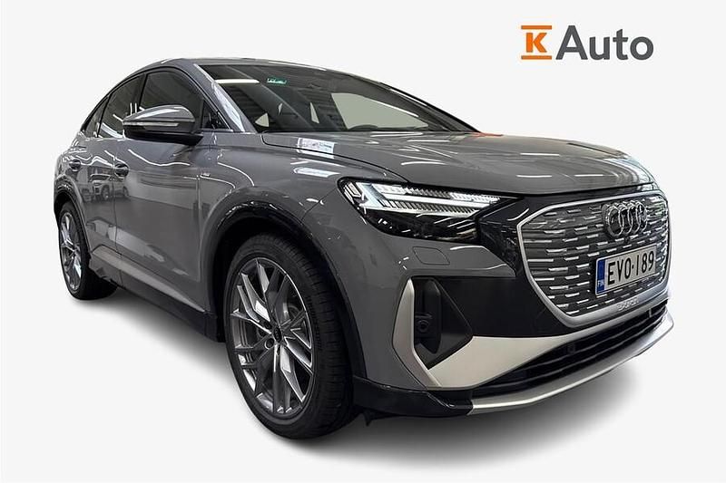 Käytetty Audi Q4 Sportback e-tron S-Line 210 kW (286 HP) 2025 Harmaa Katumaasturi