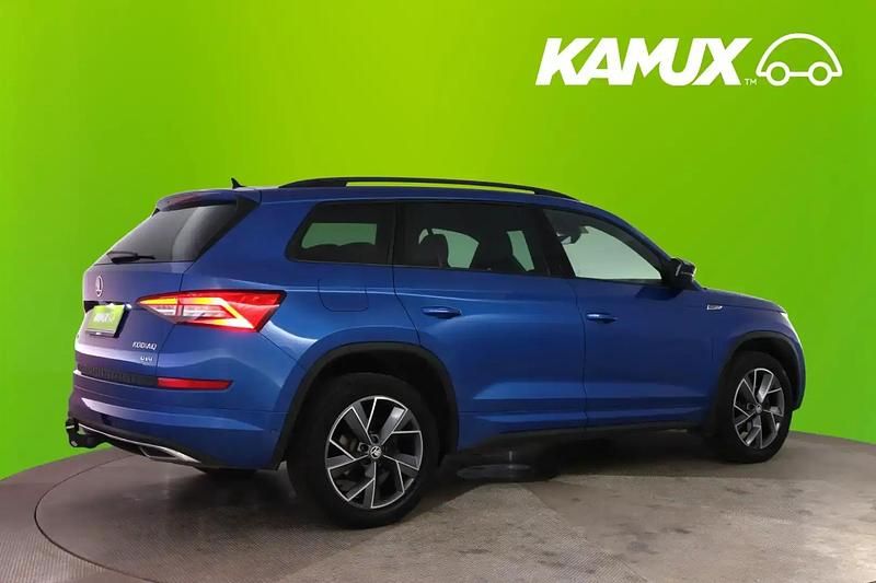 Käytetty Skoda Kodiaq SportLine 150 HP (110 kW) 2019 Sininen Katumaasturi