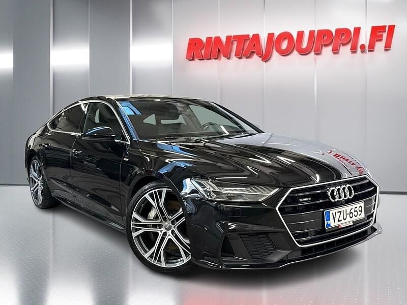 Musta Käytetty 2019 Audi A7 Business Viistoperä | 46 570 € - Kuva 1/4