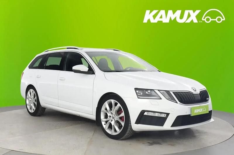 Valkoinen Käytetty 2019 Skoda Octavia RS Farmari | 22 670 € (Perustarjous) - Kuva 1/4