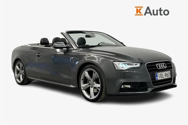 Käytetty Audi A5 Cabriolet S-Line 204 HP (150 kW) 2013 Harmaa Avoauto