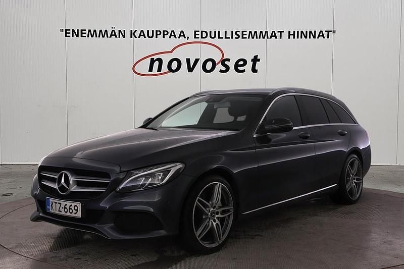 Harmaa Käytetty 2015 Mercedes C350e Business Farmari | 10 870 € (Perustarjous) - Kuva 1/4