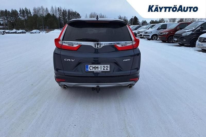 Käytetty Honda CR-V Elegance 193 HP (141 kW) 2019 Sininen Katumaasturi