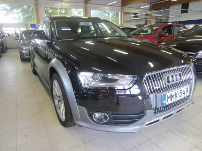 Musta Käytetty 2015 Audi A4 Allroad Farmari | 28 980 € - Kuva 1/4