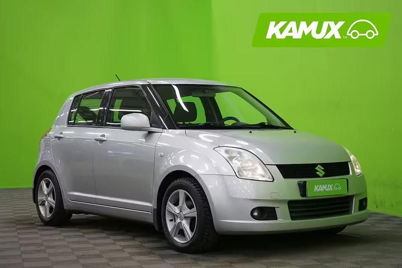 Käytetty Suzuki Swift GL 91 HP (66 kW) 2006 Hopea / harmaa Viistoperä